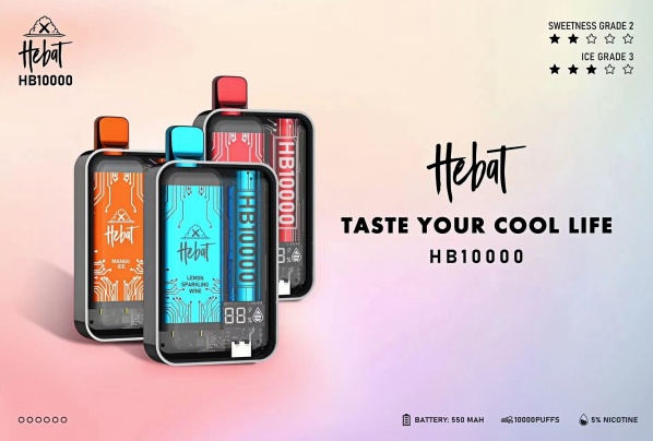 hebat 10000 puffs 喜貝 一次性電子煙 5%尼古丁