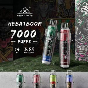 hebat 喜貝 7000 puffs 一次性電子煙