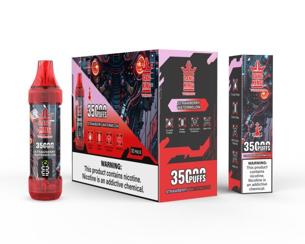 bang king 35000口一次性電子煙 wsf Bang King 35000 Puffs 草莓西瓜 霧森坊 600x480