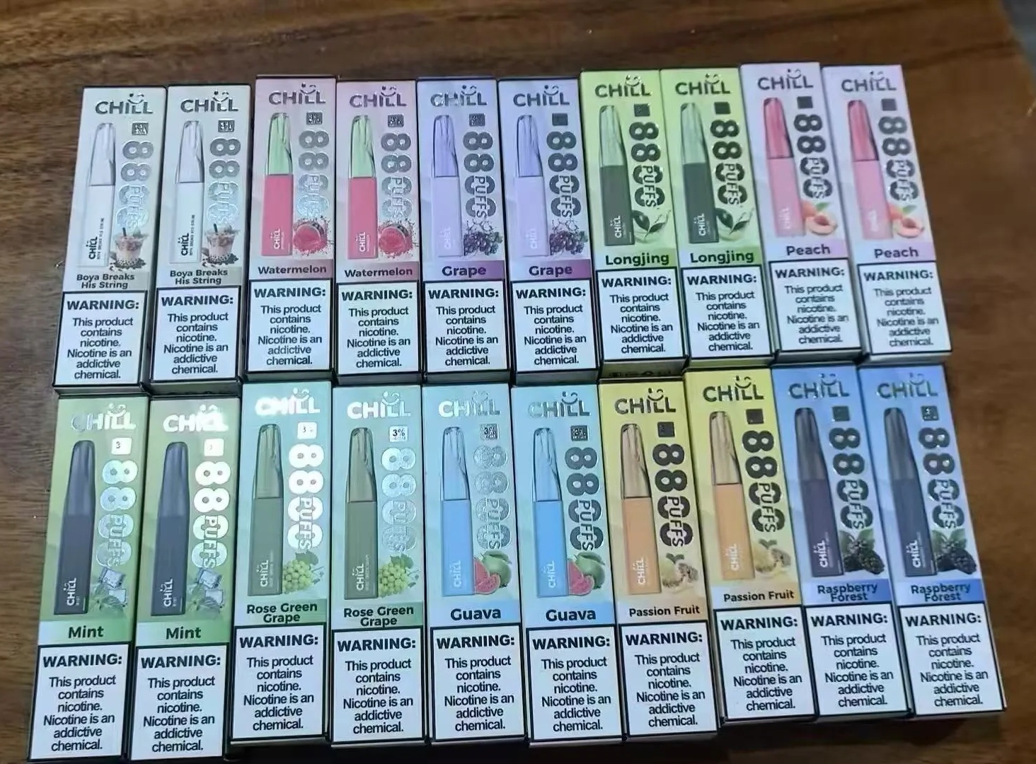 chill 8800口一次性電子煙 霧森坊