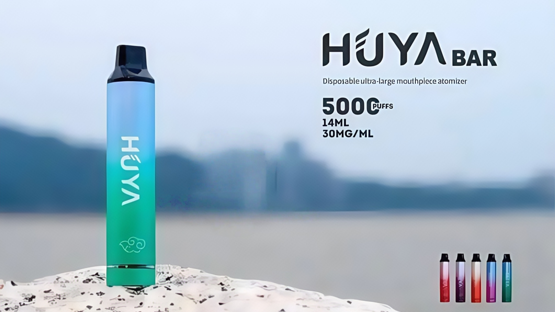 HUYA BAR 5000 口拋棄式電子菸 - 霧森坊
