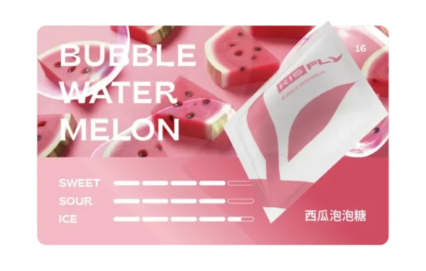 霧森坊 KIS5鎧斯 五代煙彈 果汁系列 西瓜泡泡糖 600x382