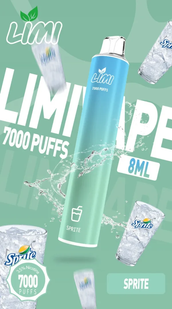 霧森坊 LIMI 7000 PUFFS 一次性拋棄式 激爽雪碧 600x1075