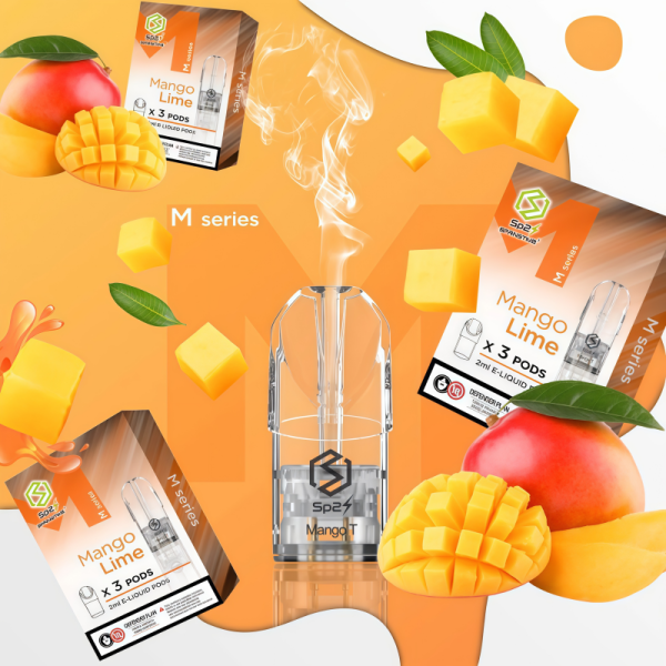 霧森坊 SP2S思博瑞煙彈 芒果檸檬 600x600